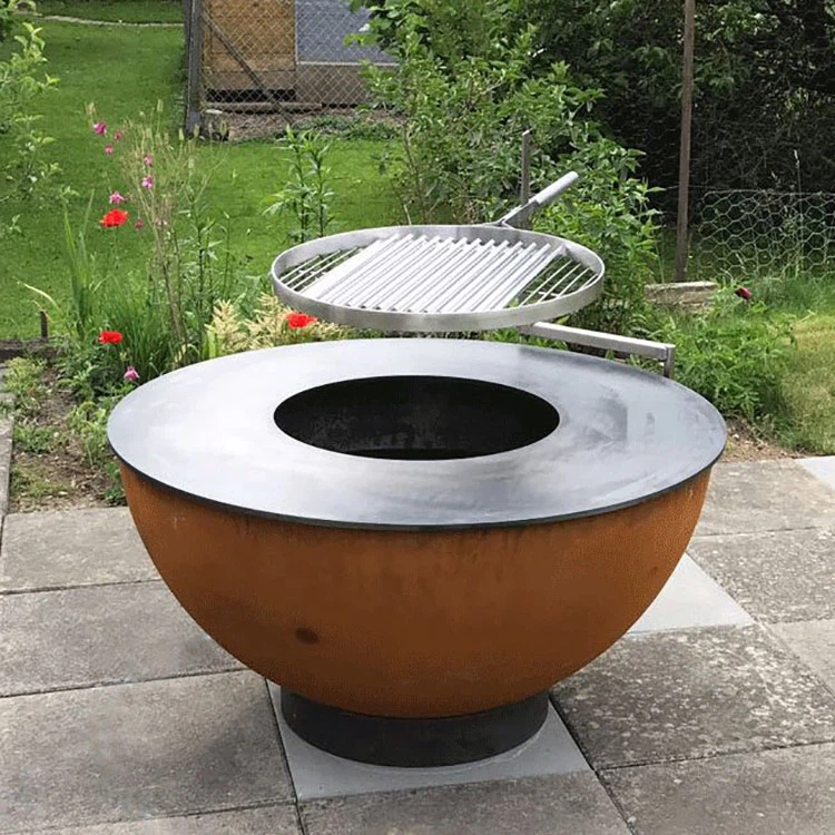 Corten Steel BBQ Outdoor Entertaining Corten Steel BBQ Outdoor Entertaining