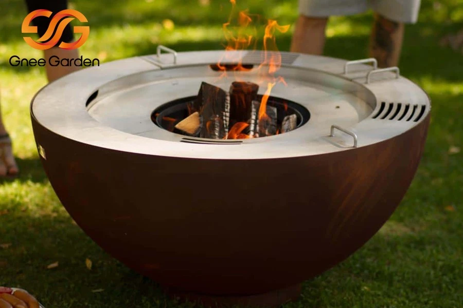 Corten Steel outdoor gourmet grills Corten Steel outdoor gourmet grills