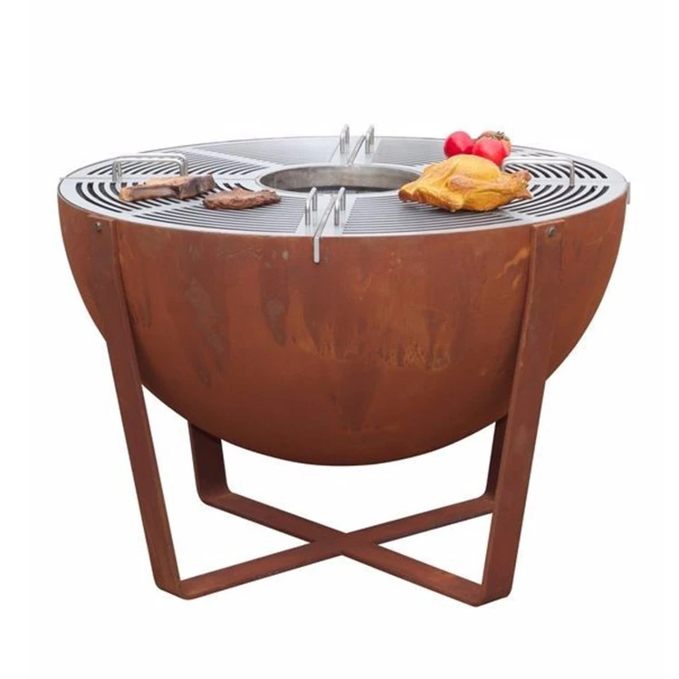 Corten steel fire pit bbq corten steel for cooking Corten steel fire pit bbq corten steel for cooking
