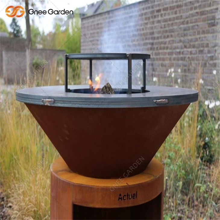 BBQ Barbecue Grill Corten Steel Grill