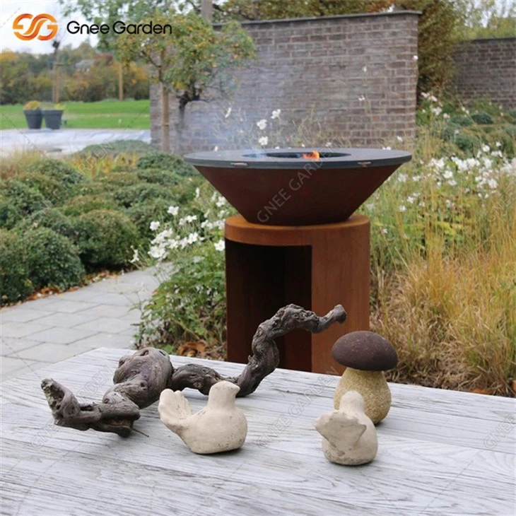 BBQ Barbecue Grill Corten Steel Grill