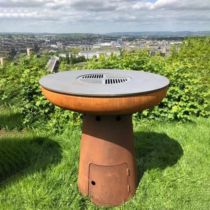 Corten BBQ Garden Party Plancha Grills-feedback