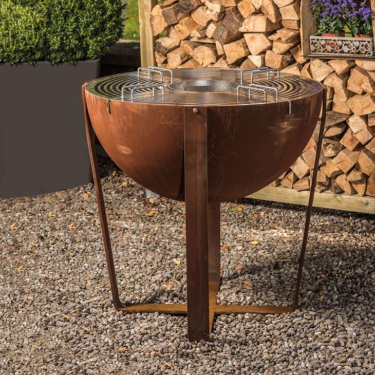 Corten Steel Fire Pit Bbq Corten Steel For Matlaging