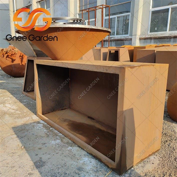 Corten Steel grill barbecue for cooking（1）