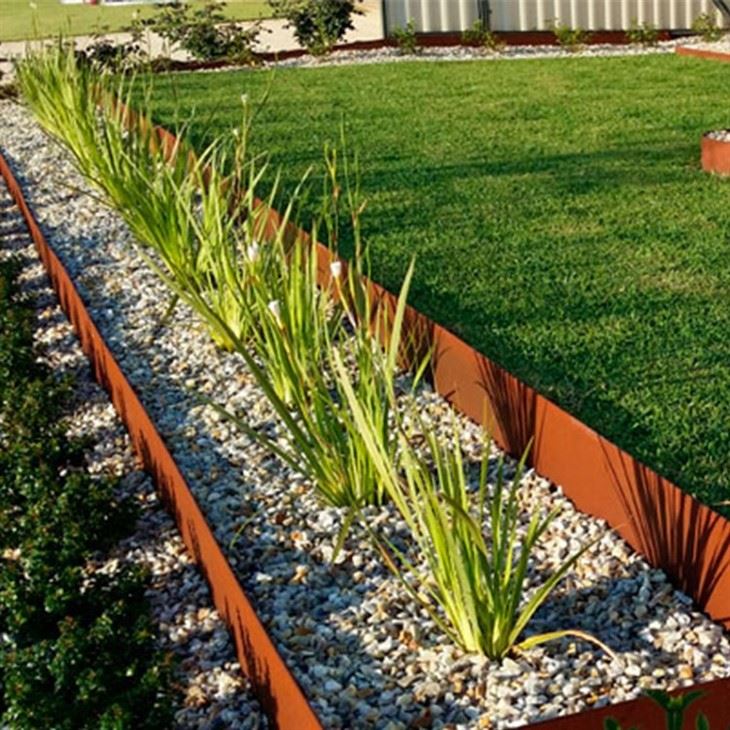 Corten Steel Large Garden Decorative Metal Flower Pot Planter
