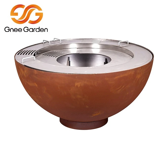 Corten Steel outdoor gourmet grills(3)