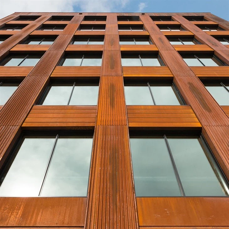 Corten Steel Plate Outdoor Decoration Corten Steel Plate Garden Wall