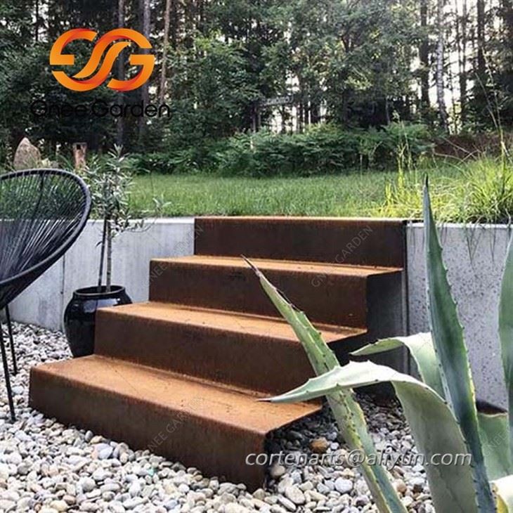 Weathering Steel staircase