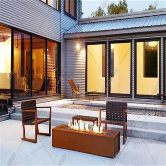 Hot-selling Corten Steel Fireplace Chinese Outdoor Firepits