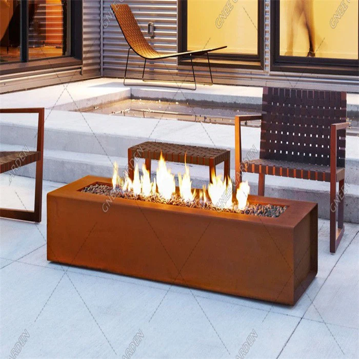 Hot-selling Corten Steel Fireplace Chinese Outdoor Firepits
