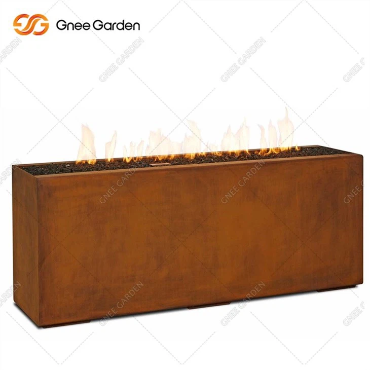 Propane Fire Pit Fire Gas Corten Fire Table