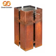 Corten Steel Bbq Pit