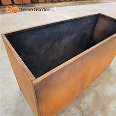 Corten Stål Hagekant Hagekant Blomsterplantemaskin