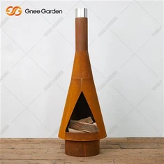 Corten Steel Moderne Utepeis