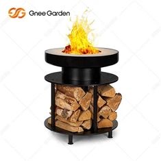 Corten Steel Utendørs Bålpanne Og Grill