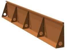 Tilpasset Corten stål plenkant Hageseng Gress