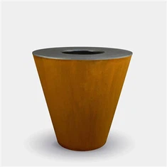 Rusty Metal Garden BBQ Grill