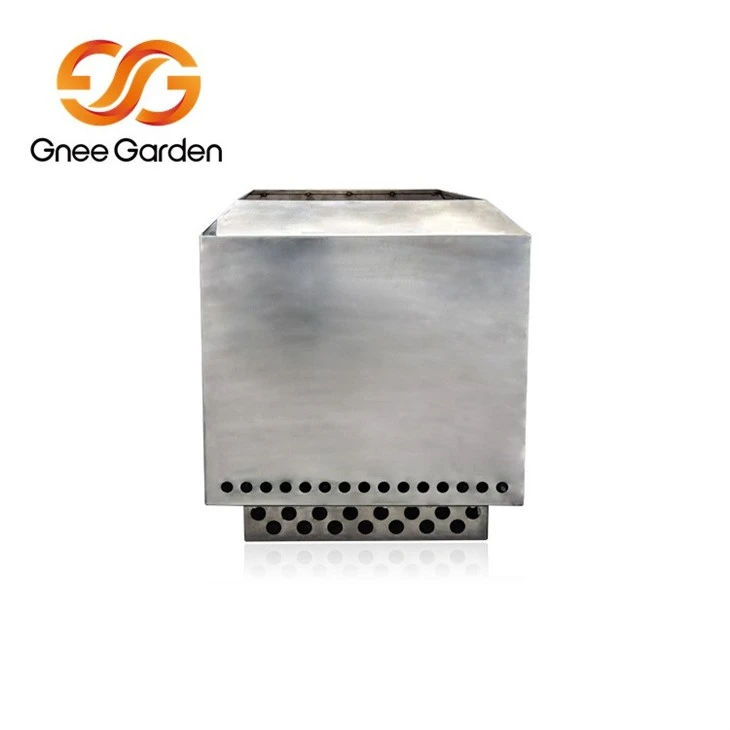 portable stainless steel fire pit