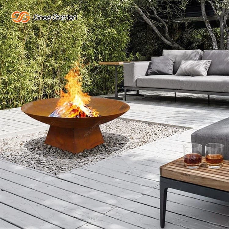 Corten Steel fire bowls Corten Steel fire bowls