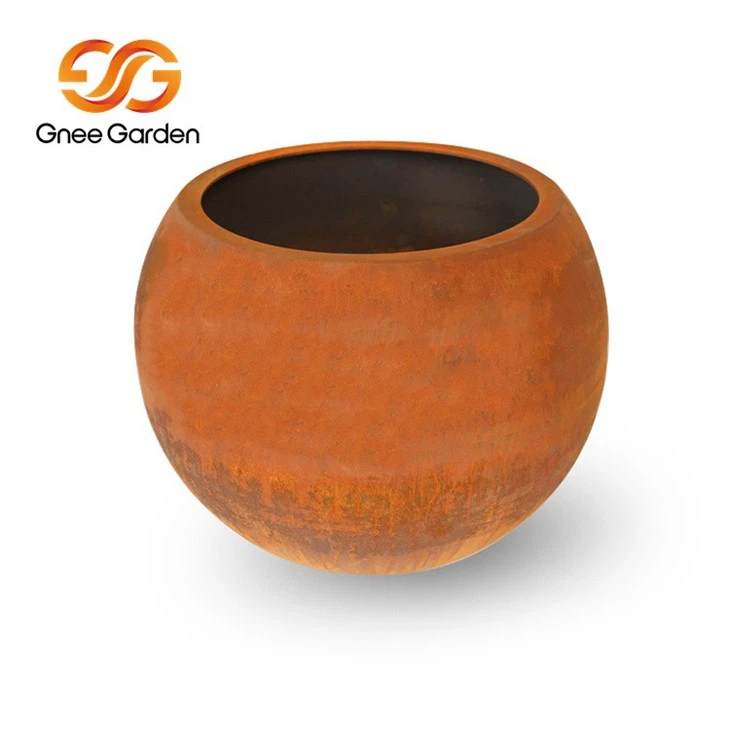 Corten Steel Metal Planter Box