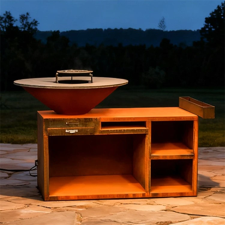 Durable Corten Steel Grill Durable Corten Steel Grill