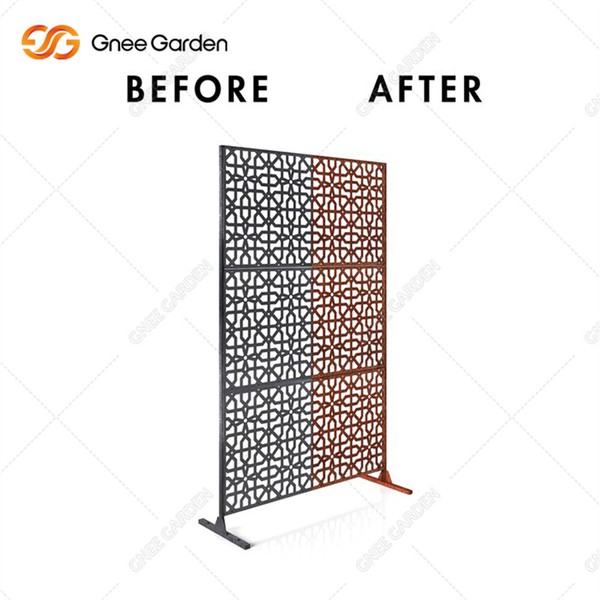 a corten steel screen 5 a corten steel screen 5